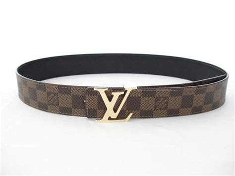 lv initiales monogram belt fake